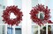 12-Pack: 20&#x22; Iced Red Hawthorn Berry Wreath by Floral Home&#xAE;